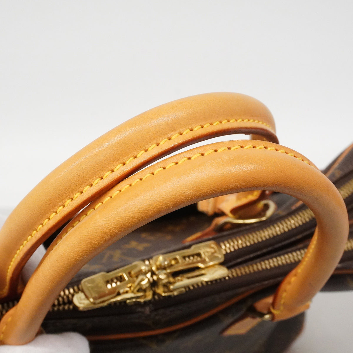 【6ie6680】ルイヴィトン ビジネスバッグ モノグラム ポルトドキュマンヴォワヤージュ M53362 ブラウン【中古】メンズ