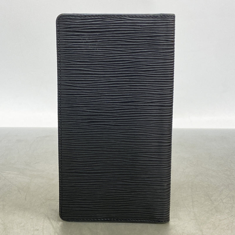 【6ie6695】ルイヴィトン 長札入れ エピ ポルトカルトクレディ円 M63212 ノワール【中古】メンズ