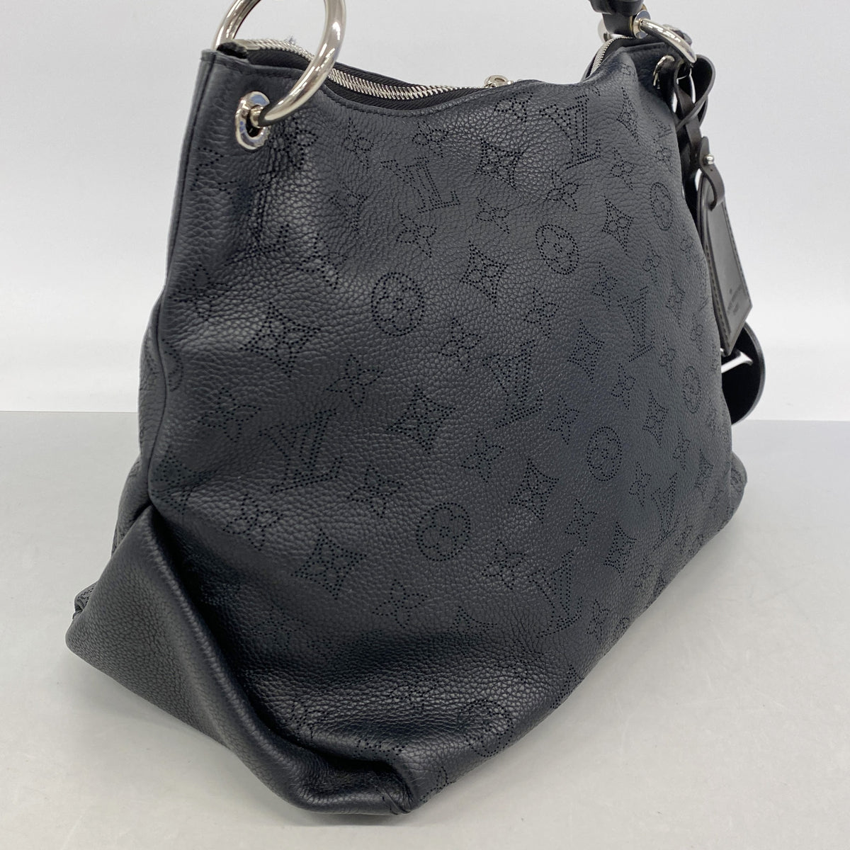 【6ie6698】ルイヴィトン ハンドバッグ マヒナ ボーヴルホーボー M56073 ノワール 2wayバッグ【中古】レディース