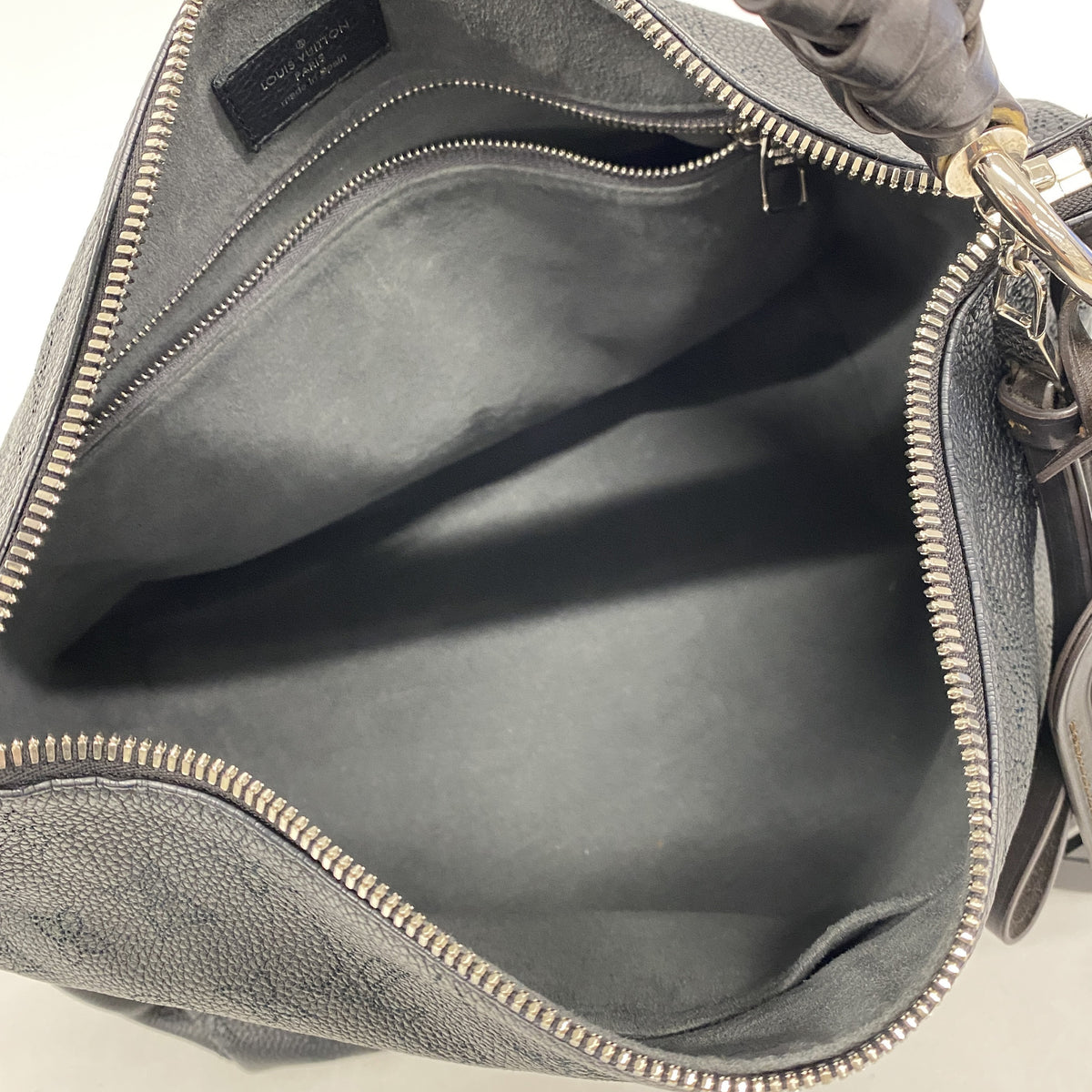 【6ie6698】ルイヴィトン ハンドバッグ マヒナ ボーヴルホーボー M56073 ノワール 2wayバッグ【中古】レディース