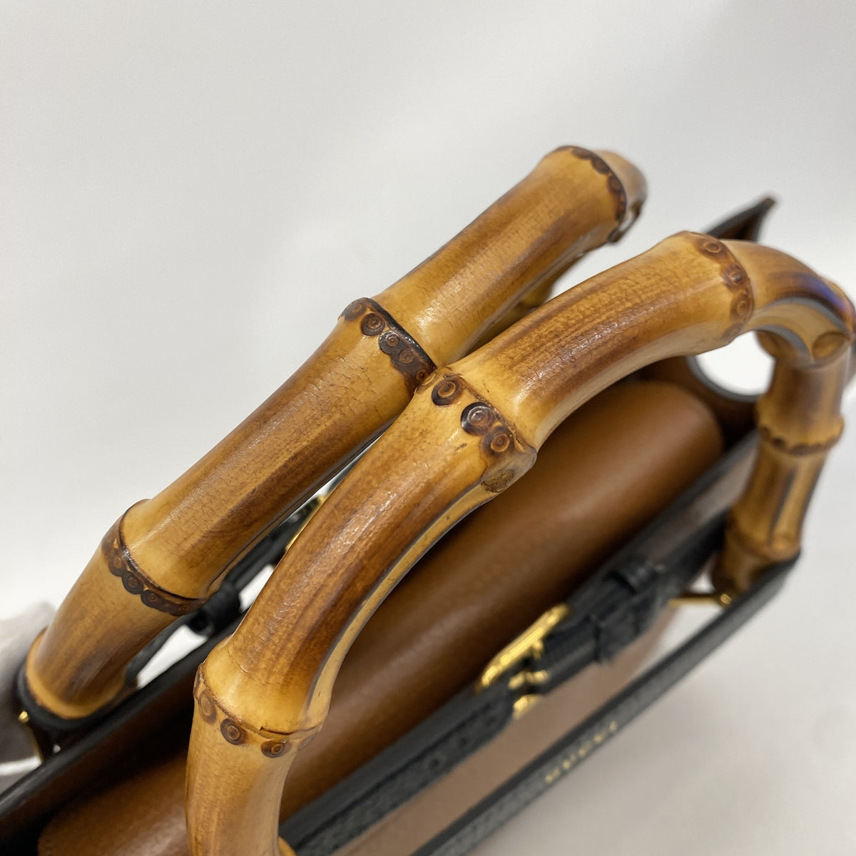 【6ie6700】グッチ トートバッグ ダイアナ 678842 レザー ブラウン ゴールド金具 2wayバッグ【中古】レディース