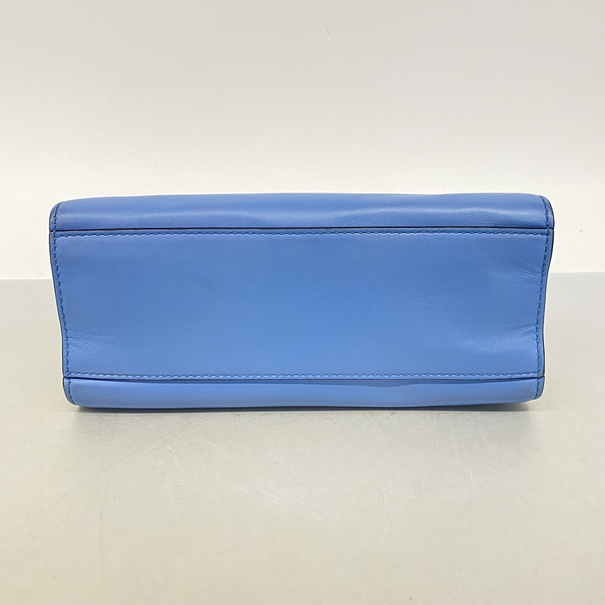 【6ie6701】グッチ ハンドバッグ バンブー 470271 レザー スカイブルー ゴールド金具 2wayバッグ【中古】レディース