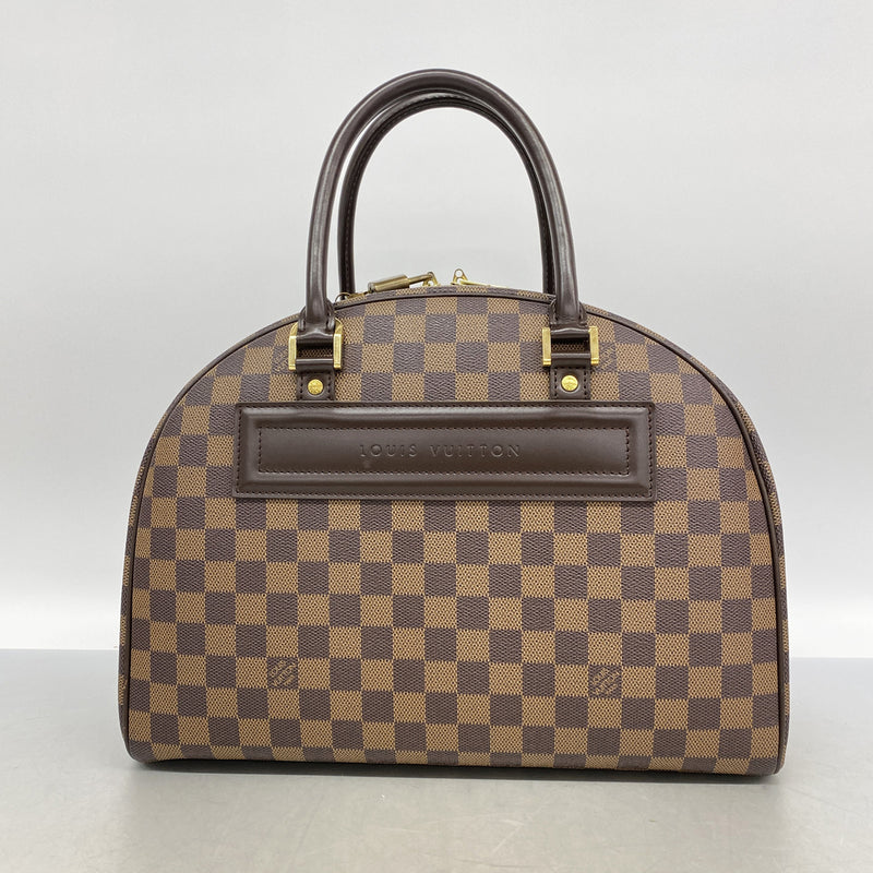 【6ie6706】ルイヴィトン ハンドバッグ ダミエ ノリータ N41455 エベヌ【中古】レディース