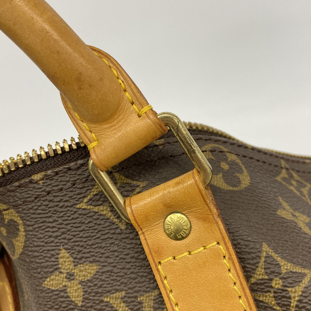 【6ie6710】ルイヴィトン ボストンバッグ モノグラム キーポル45 M41428 ブラウン【中古】メンズ レディース ユニセックス