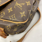 【6ie6712】ルイヴィトン ショルダーバッグ モノグラム ソミュール35 M42254 ブラウン【中古】レディース