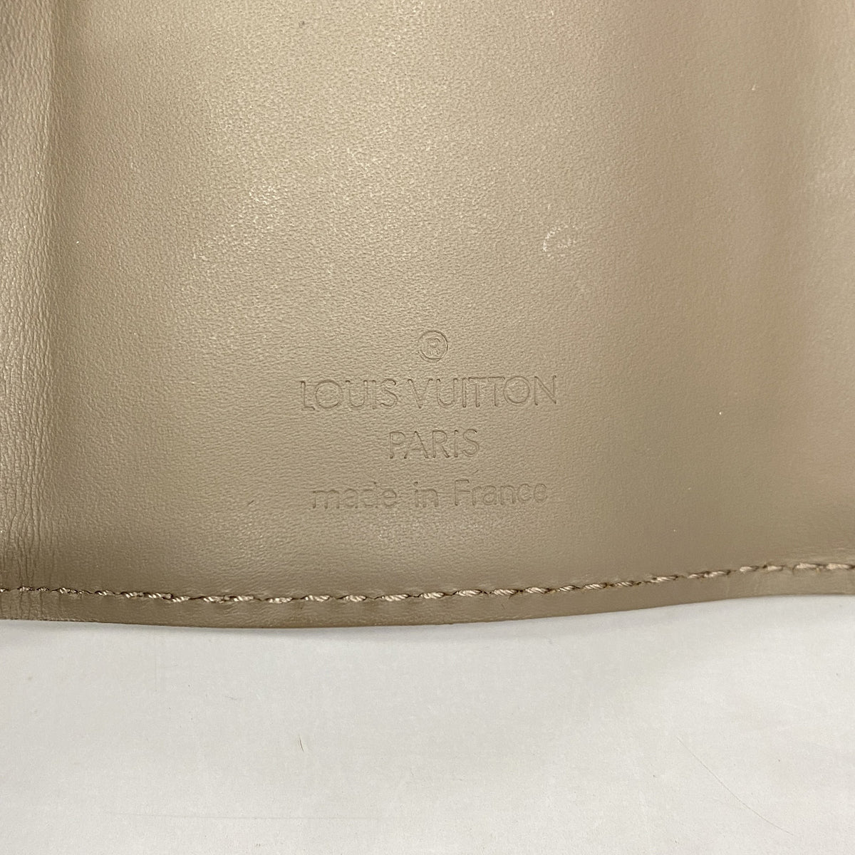 【6ie6714】ルイヴィトン 三つ折り財布 エピ ポルトモネエラスティック M6366C ペッパー【中古】レディース