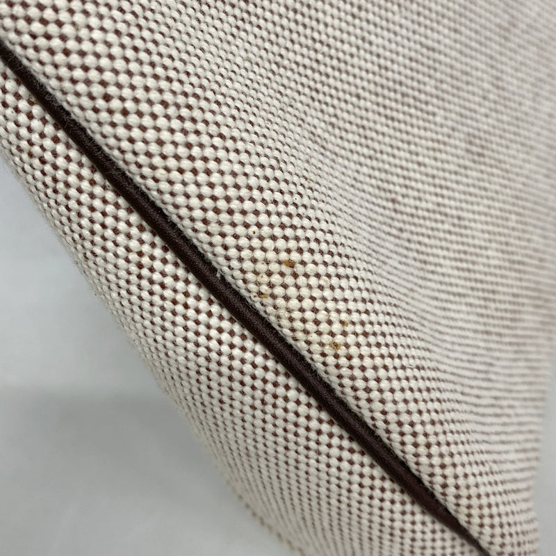【6ie6715】エルメス ハンドバッグ サックイブーPM トワルアッシュ ブラウン シルバー金具 □J刻印【中古】レディース