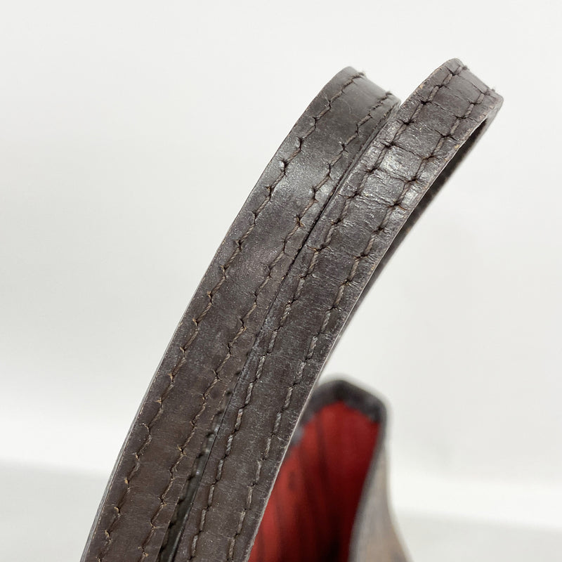 【6ie6724】ルイヴィトン トートバッグ ダミエ ネヴァーフルMM N51105 エベヌ【中古】レディース