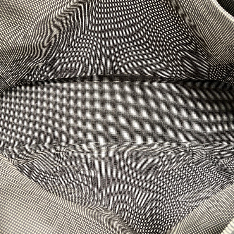 【6ie6729】エルメス トートバッグ エールラインMM ナイロン グレー シルバー金具【中古】メンズ レディース ユニセックス