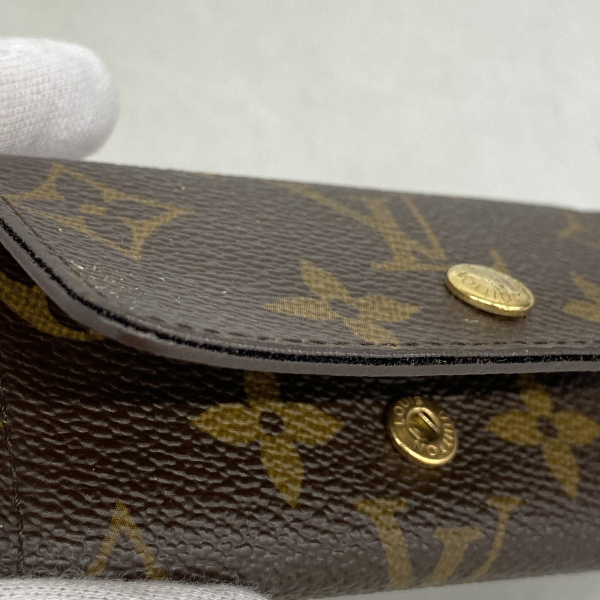 【6ie6747】ルイヴィトン キーケース モノグラム ミュルティクレ4 M69517 ブラウン【中古】レディース