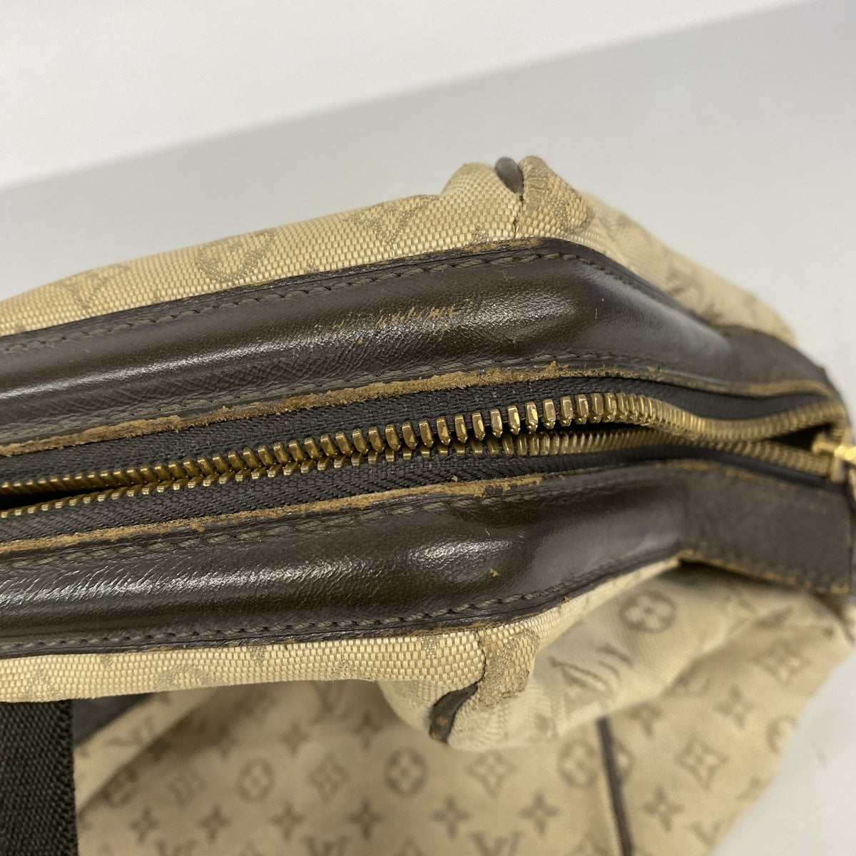 【6ie6749】ルイヴィトン ハンドバッグ モノグラム・ミニ ジョセフィーヌGM M92310 カーキ【中古】レディース