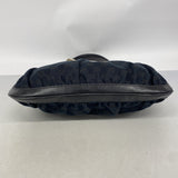 【6ie6757】グッチ ショルダーバッグ GGキャンバス 189885 キャンバス ブラック シャンパンゴールド金具【中古】レディース