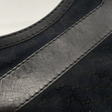 【6ie6757】グッチ ショルダーバッグ GGキャンバス 189885 キャンバス ブラック シャンパンゴールド金具【中古】レディース