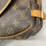 【6ie6762】ルイヴィトン ショルダーバッグ モノグラム ソミュール30 M42256 ブラウン【中古】レディース