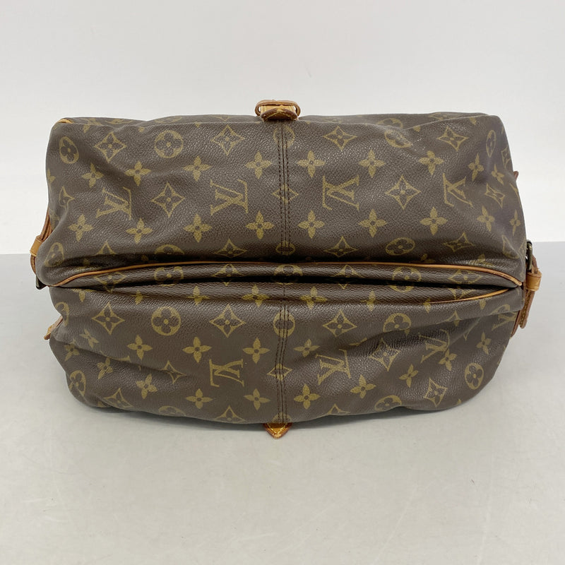 【6ie6772】ルイヴィトン ショルダーバッグ モノグラム ソミュール35 M42254 ブラウン【中古】レディース