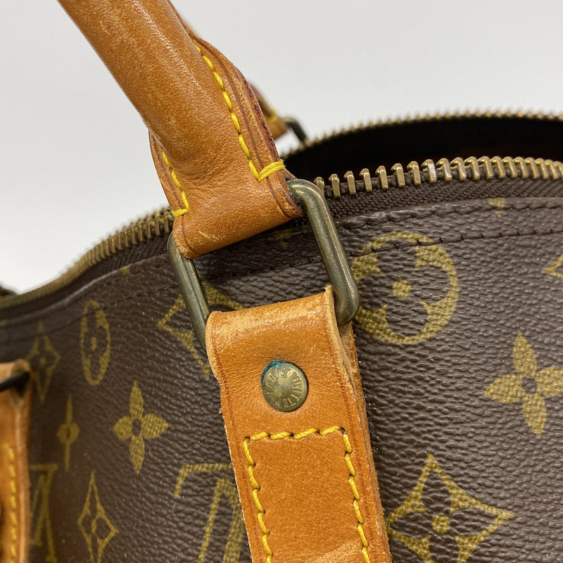 【6ie6775】ルイヴィトン ボストンバッグ モノグラム キーポル45 M41428 ブラウン【中古】メンズ レディース ユニセックス