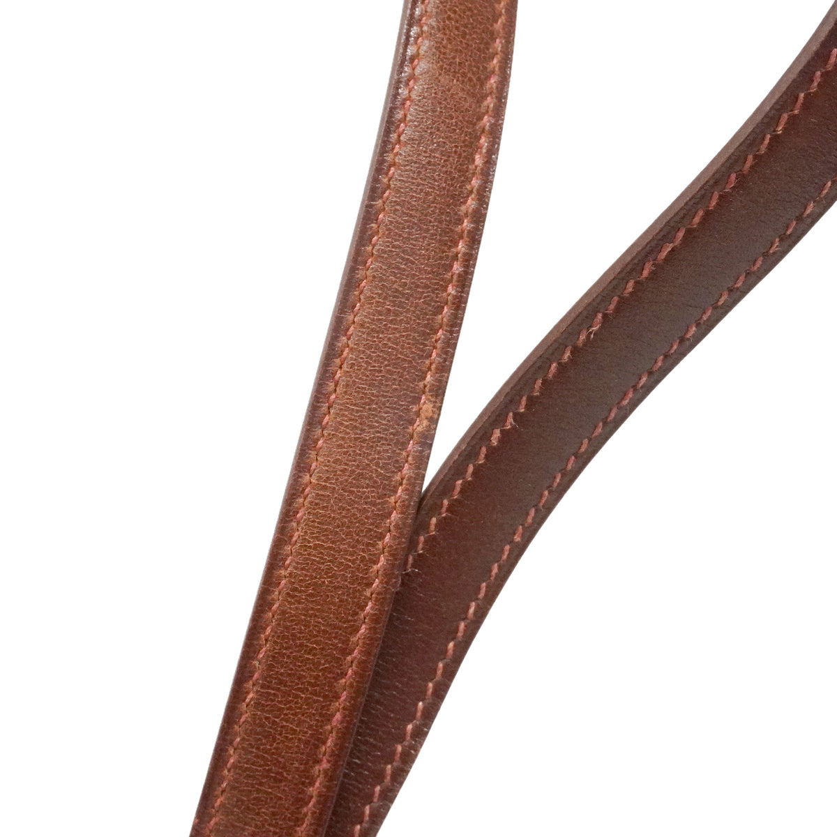 【6ie6793】エルメス ハンドバッグ ケリー35 ボックスカーフ ノアゼット ゴールド金具 □D刻印 2wayバッグ【中古】レディース
