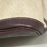 【6ie6795】エルメス トートバッグ ガーデンパーティPM トワルアッシュ ブラウン シルバー金具 T刻印【中古】レディース