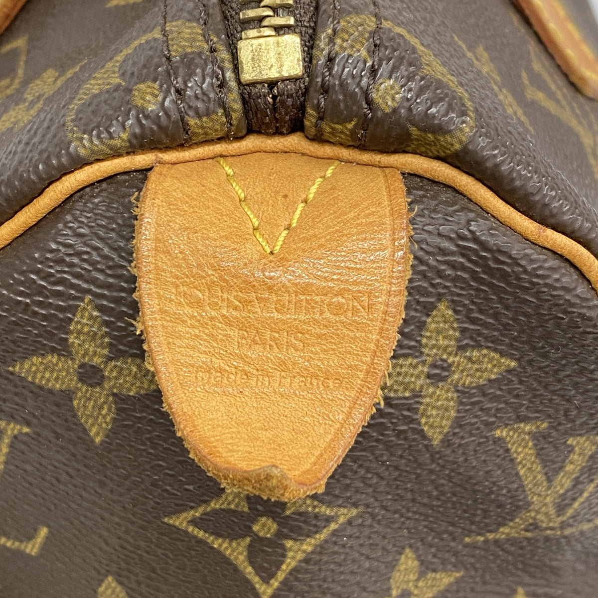 【6ie6799】ルイヴィトン ハンドバッグ モノグラム スピーディ25 M41109 ブラウン【中古】レディース