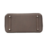 【6ie6806】エルメス ハンドバッグ バーキン30 トゴ エタン シルバー金具 □R刻印【中古】レディース