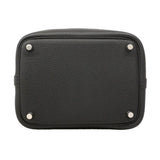 【6ie6819】エルメス ハンドバッグ ピコタンロックPM トリヨンクレマンス ブラック シルバー金具 U刻印【中古】レディース