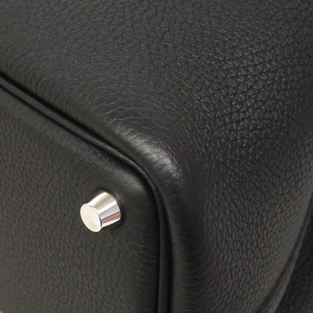 【6ie6819】エルメス ハンドバッグ ピコタンロックPM トリヨンクレマンス ブラック シルバー金具 U刻印【中古】レディース