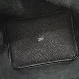 【6ie6819】エルメス ハンドバッグ ピコタンロックPM トリヨンクレマンス ブラック シルバー金具 U刻印【中古】レディース