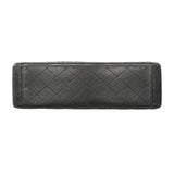 【6ie6820】シャネル ショルダーバッグ デカマトラッセ Wチェーン ラムスキン ブラック ゴールド金具【中古】レディース
