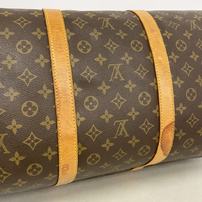 【6ie6822】ルイヴィトン ボストンバッグ モノグラム キーポル60 M41422 ブラウン【中古】メンズ レディース ユニセックス