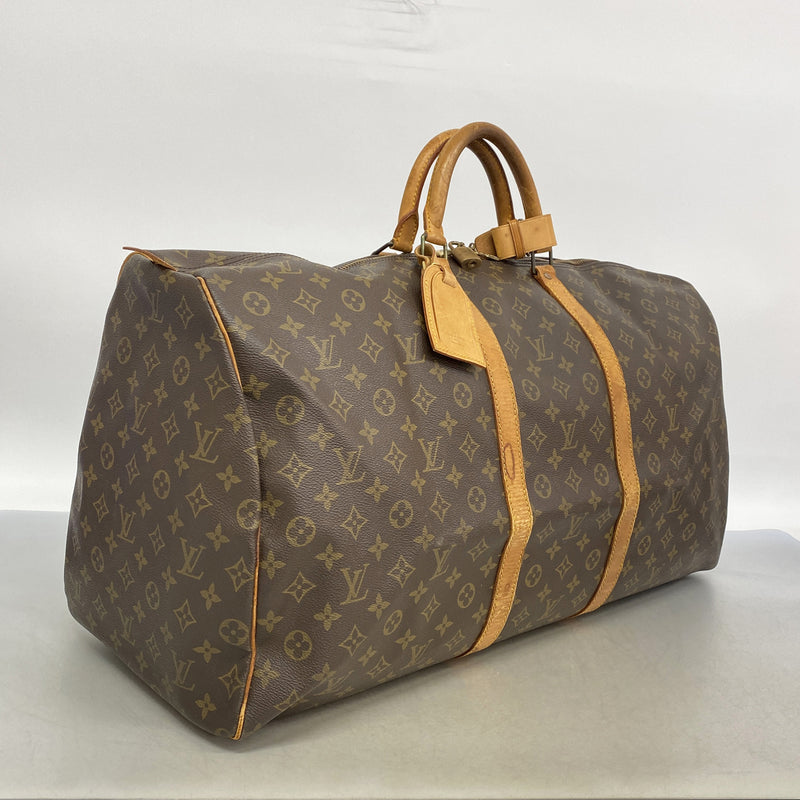 【6ie6822】ルイヴィトン ボストンバッグ モノグラム キーポル60 M41422 ブラウン【中古】メンズ レディース ユニセックス