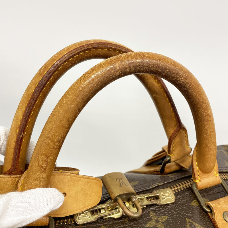 【6ie6822】ルイヴィトン ボストンバッグ モノグラム キーポル60 M41422 ブラウン【中古】メンズ レディース ユニセックス