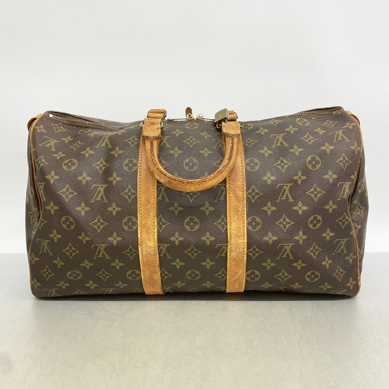 【6ie6823】ルイヴィトン ボストンバッグ モノグラム キーポル45 M41428 ブラウン【中古】メンズ レディース ユニセックス