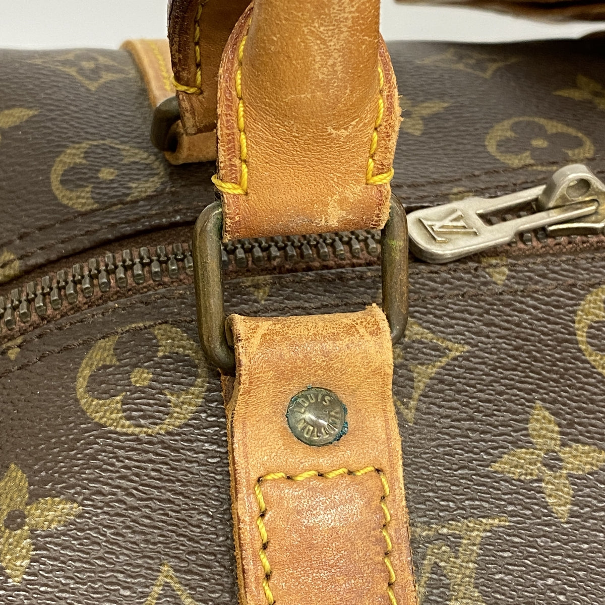 【6ie6823】ルイヴィトン ボストンバッグ モノグラム キーポル45 M41428 ブラウン【中古】メンズ レディース ユニセックス