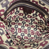【6ie6829】グッチ ショルダーバッグ GGキャンバス/シェリーライン 144388 キャンバス ブラウン シャンパンゴールド金具【中古】レディース