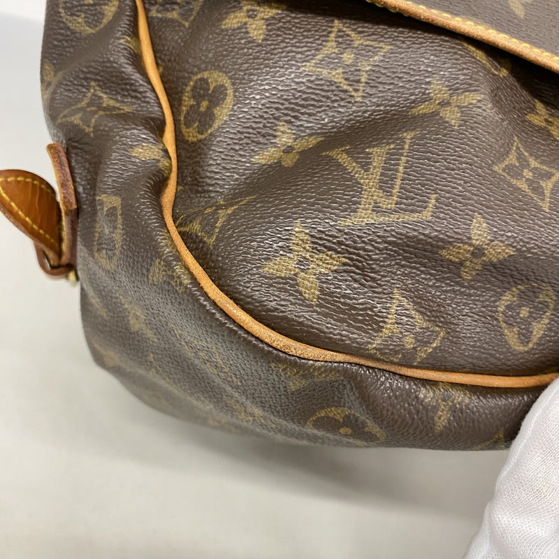 【6ie6838】ルイヴィトン ショルダーバッグ モノグラム ソミュール35 M42254 ブラウン【中古】レディース