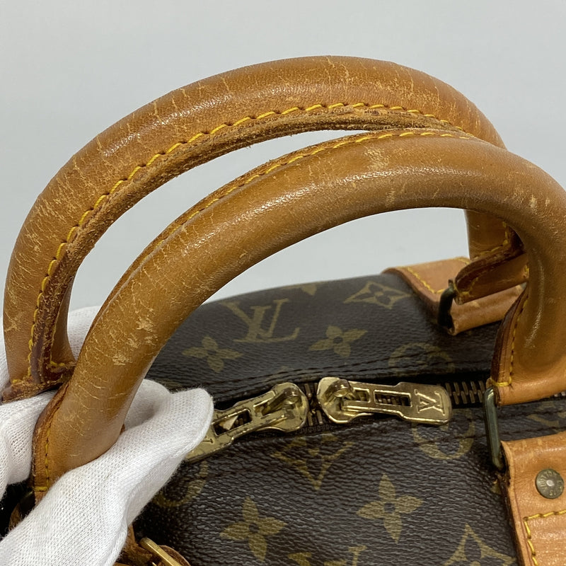 【6ie6842】ルイヴィトン ボストンバッグ モノグラム キーポル55 M41424 ブラウン【中古】メンズ レディース ユニセックス