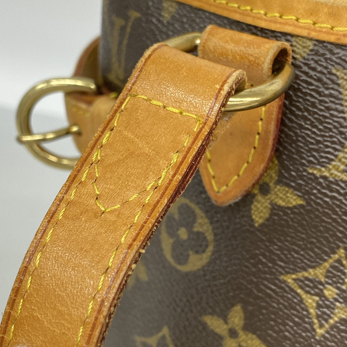 【6ie6846】ルイヴィトン トートバッグ モノグラム バティニョールヴェルティカル M51153 ブラウン【中古】レディース