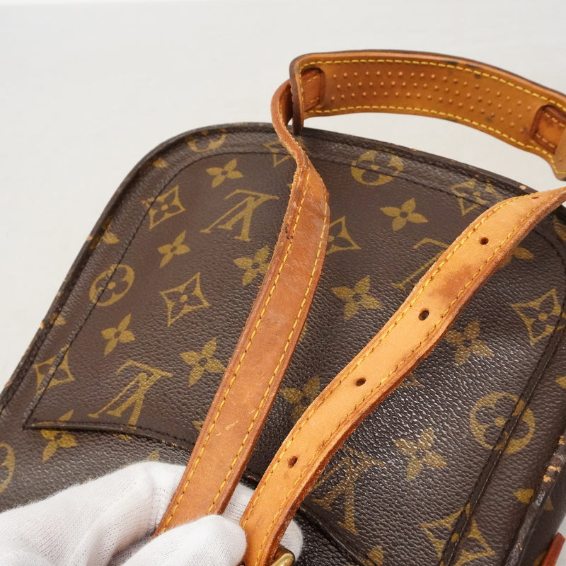 【6ie6863】ルイヴィトン ショルダーバッグ モノグラム サンクルーMM M51243 ブラウン【中古】レディース