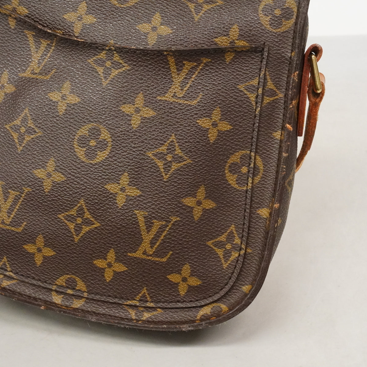 【6ie6863】ルイヴィトン ショルダーバッグ モノグラム サンクルーMM M51243 ブラウン【中古】レディース