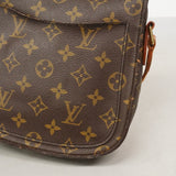【6ie6863】ルイヴィトン ショルダーバッグ モノグラム サンクルーMM M51243 ブラウン【中古】レディース