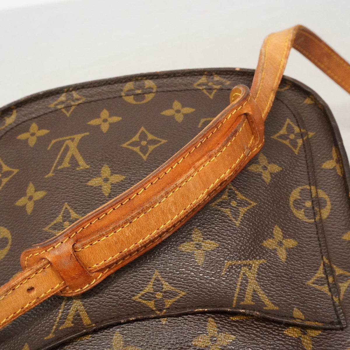【6ie6863】ルイヴィトン ショルダーバッグ モノグラム サンクルーMM M51243 ブラウン【中古】レディース