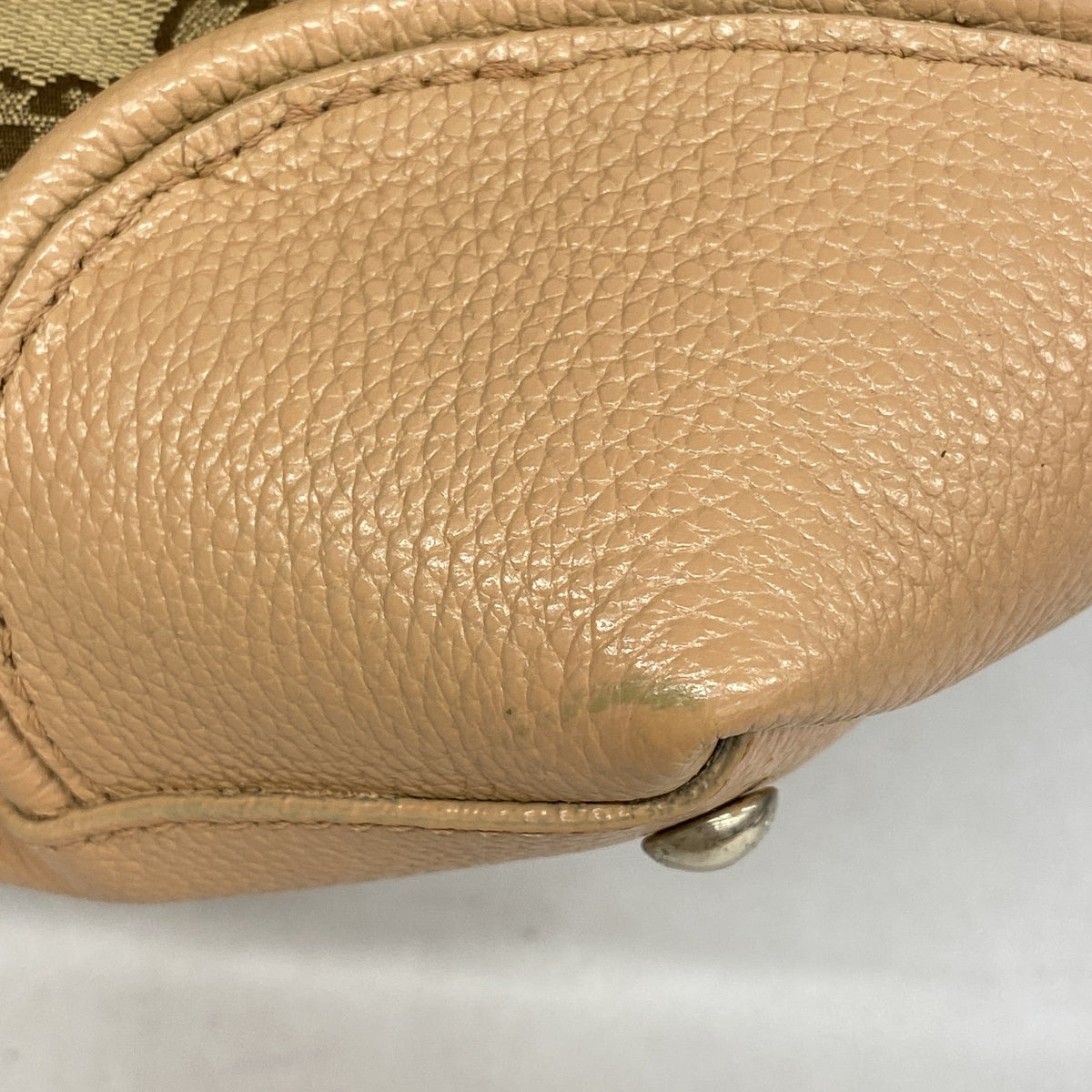【6ie6871】グッチ トートバッグ GGキャンバス 257023 キャンバス ブラウン シャンパンゴールド金具【中古】レディース