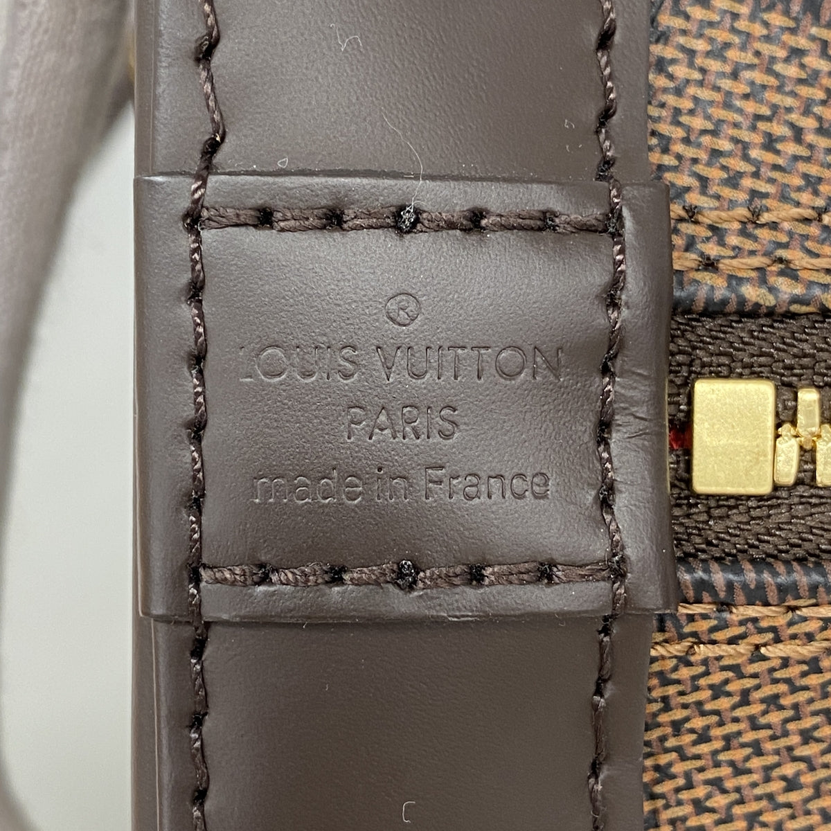 【6ie6877】ルイヴィトン ハンドバッグ ダミエ アルマBB N41221 エベヌ 2wayバッグ【中古】レディース