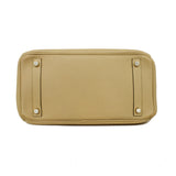 【6ie6890-h】エルメス ハンドバッグ バーキン30 トゴ トゥルティエールグレー シルバー金具 □O刻印【中古】レディース