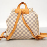 【6ie6899】ルイヴィトン リュック・デイパック ダミエ・アズール スペロン N41578 ホワイト【中古】レディース