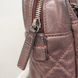 【6ie6902】シャネル ショルダーバッグ 2.55/マトラッセ チェーンショルダー レザー メタルピンク シルバー金具【中古】レディース