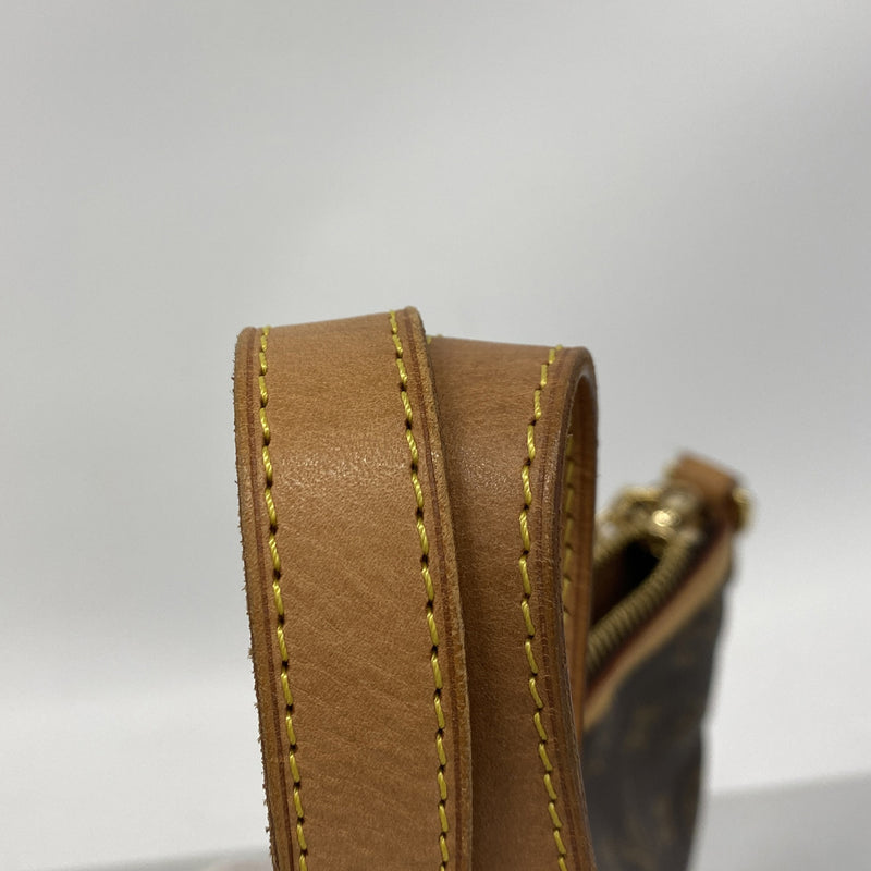 【6ie6910】ルイヴィトン ハンドバッグ モノグラム パレルモPM M40145 ブラウン 2wayバッグ【中古】レディース