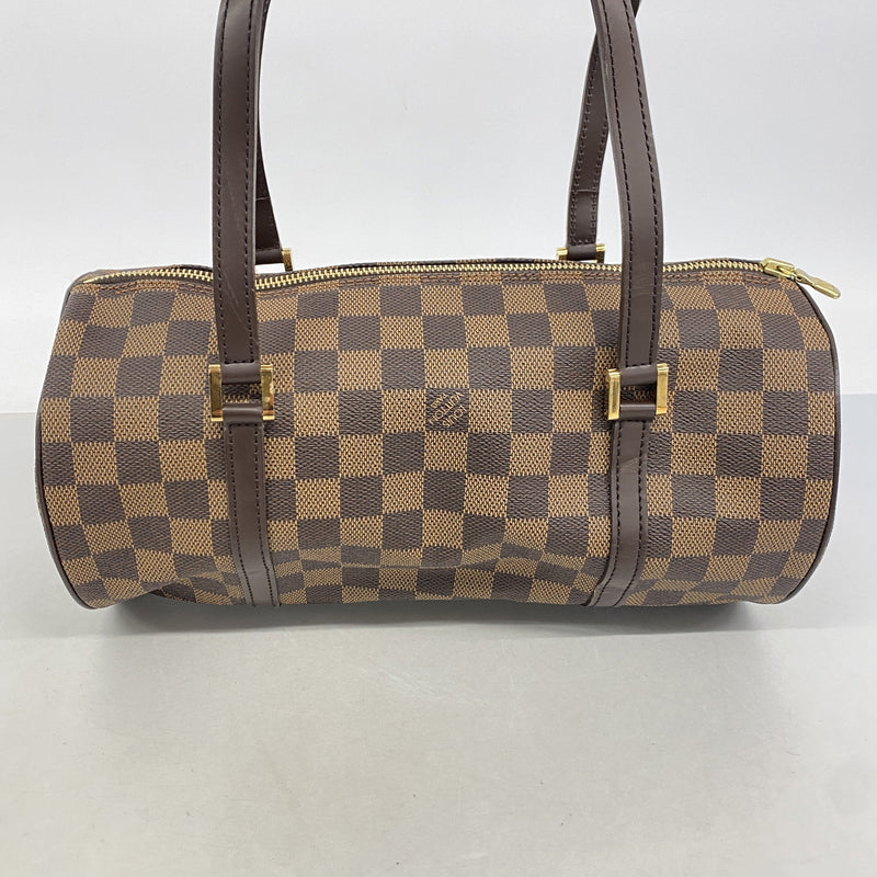 【6ie6912】ルイヴィトン ハンドバッグ ダミエ パピヨン30 N51303 エベヌ【中古】レディース