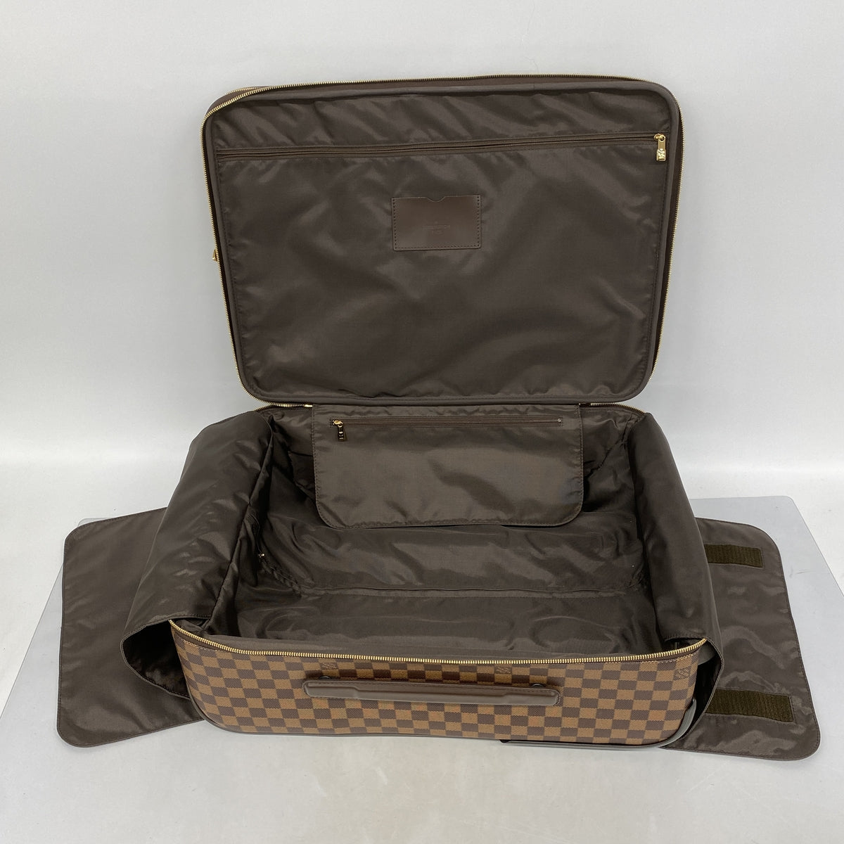 【6ie6916】ルイヴィトン キャリーバッグ ダミエ ぺガス55ビジネス N23297 エベヌ【中古】メンズ レディース ユニセックス