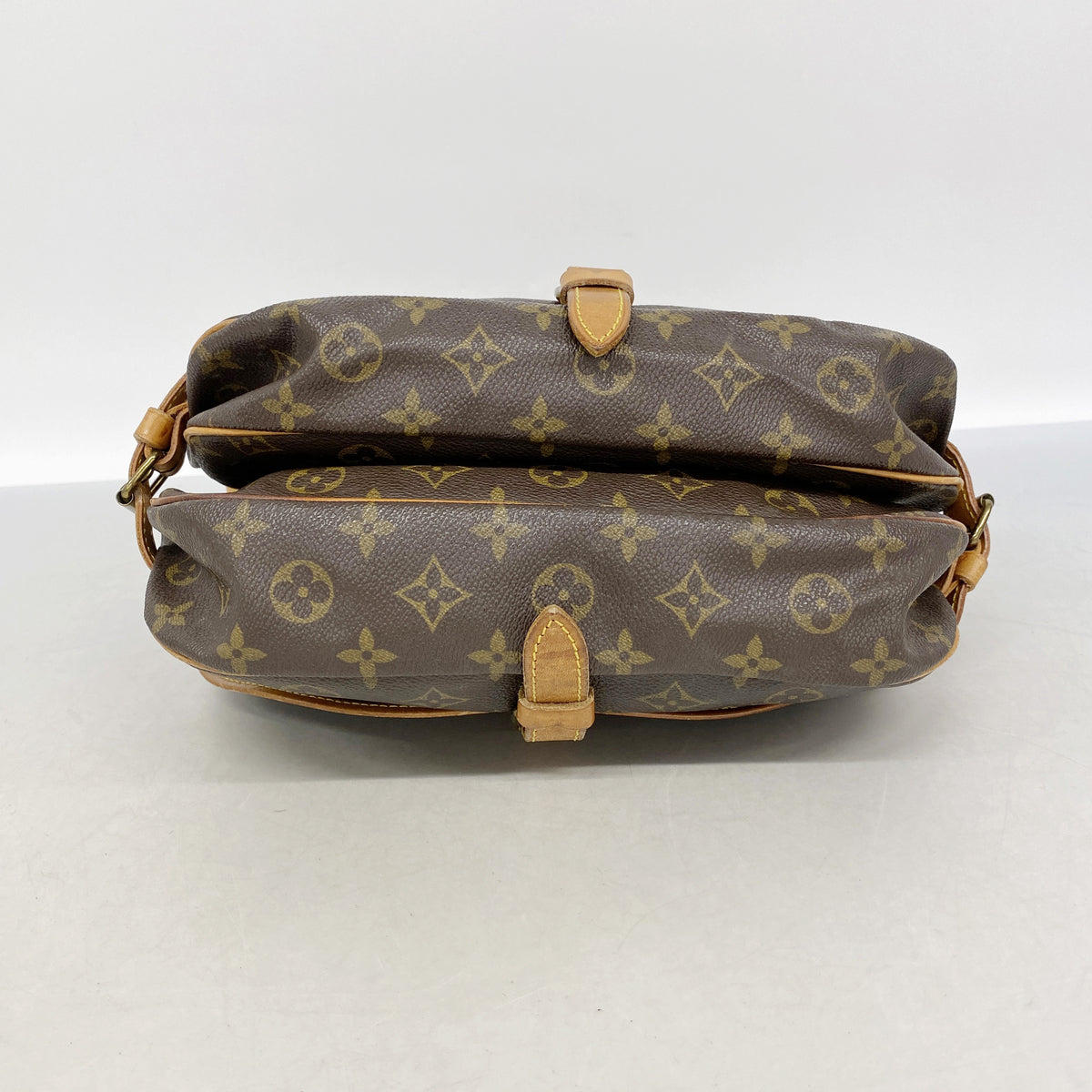 【6ie6921】ルイヴィトン ショルダーバッグ モノグラム ソミュール30 M42256 ブラウン【中古】レディース